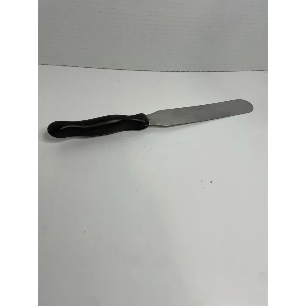 Cutco Vintage No. 1028 Cake Icing Spatula Spreader Knife Classic Brown Handle